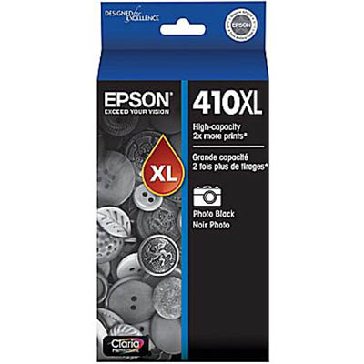 Image for EPSON 410XL INK CARTRIDGE HIGH YIELD PHOTO BLACK from MOE Office Products Depot Mackay & Whitsundays