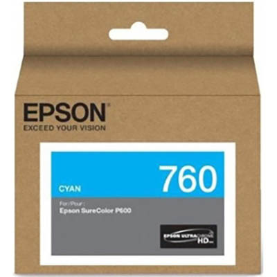 Image for EPSON 760 INK CARTRIDGE PHOTO CYAN from MOE Office Products Depot Mackay & Whitsundays
