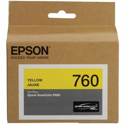 Image for EPSON 760 INK CARTRIDGE YELLOW from MOE Office Products Depot Mackay & Whitsundays