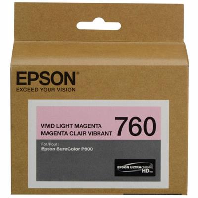 Image for EPSON 760 INK CARTRIDGE VIVID LIGHT MAGENTA from Albany Office Products Depot