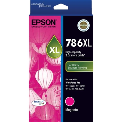 Image for EPSON 786XL INK CARTRIDGE HIGH YIELD MAGENTA from Office Products Depot