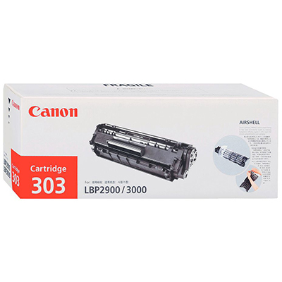 Image for CANON 303 TONER CARTRIDGE BLACK from Total Supplies Pty Ltd