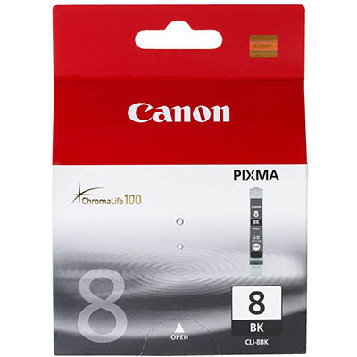 Image for CANON CLI8BK INK CARTRIDGE BLACK from Ross Office Supplies Office Products Depot