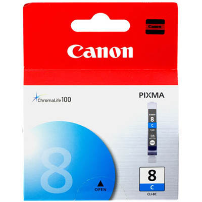 Image for CANON CLI8C INK CARTRIDGE CYAN from Office Products Depot