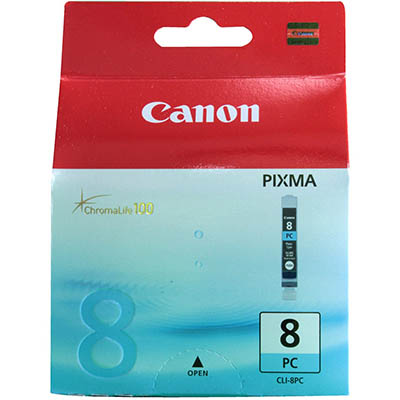 Image for CANON CLI8PC INK CARTRIDGE PHOTO CYAN from OFFICEPLANET OFFICE PRODUCTS DEPOT