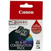 canon pg40 + cl41 ink cartridge combo pack