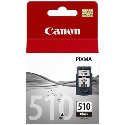 Image for CANON PG510 INK CARTRIDGE FINE BLACK from MOE Office Products Depot Mackay & Whitsundays