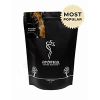 aromas coffee beans black label 1kg