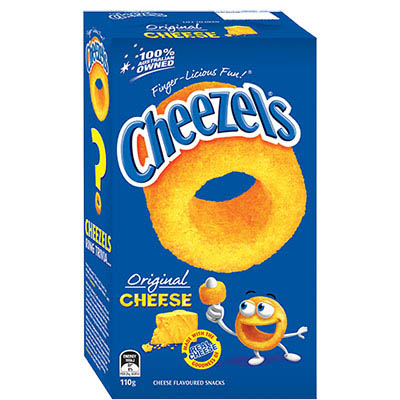 Image for CHEEZELS ORIGINAL CHEESE BOX 125G from Ross Office Supplies Office Products Depot