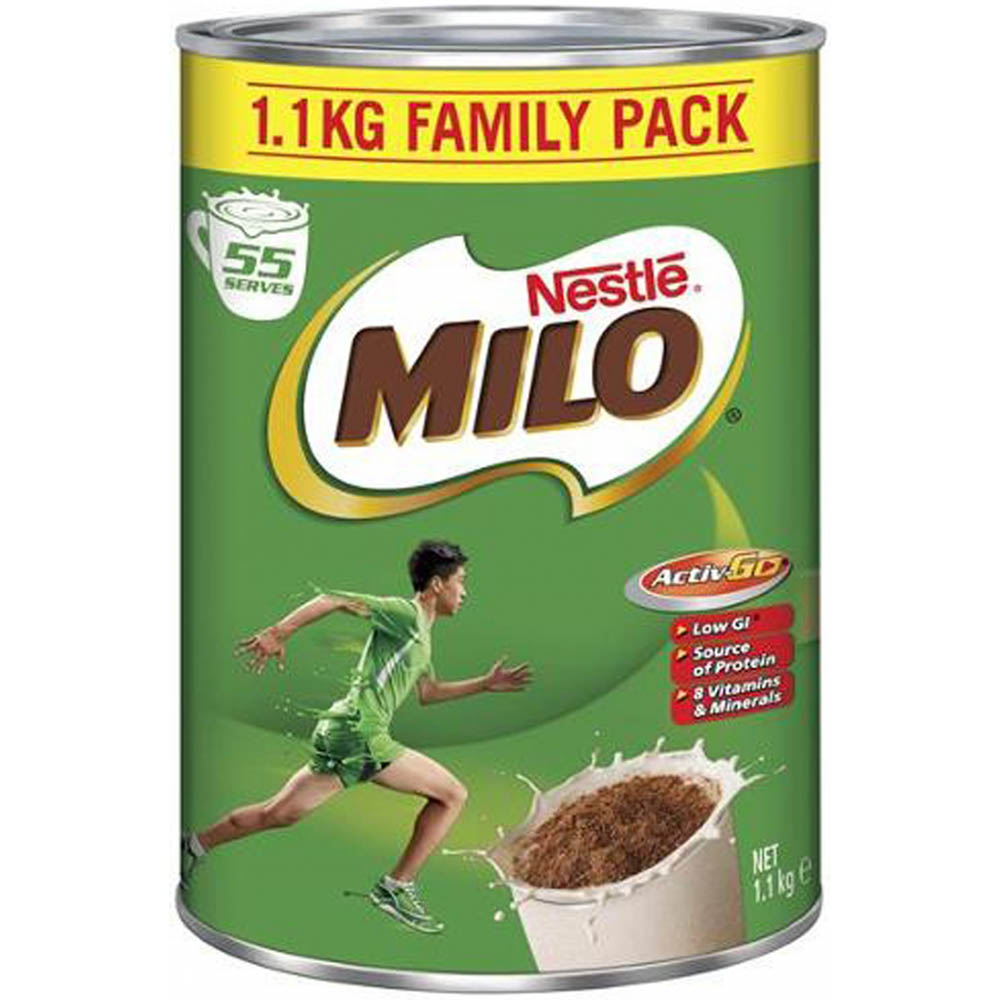 Image for NESTLE MILO 1.1KG TIN from Total Supplies Pty Ltd