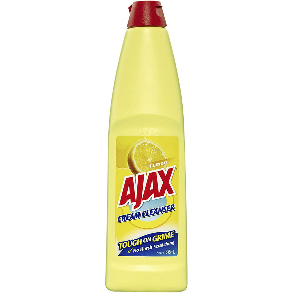 Image for AJAX CREAM CLEANSER LEMON 375ML from Office Products Depot