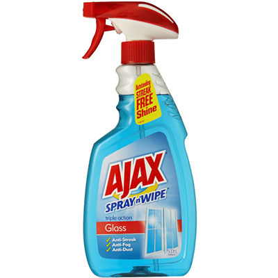 Image for AJAX SPRAY N WIPE GLASS CLEANER TRIPLE ACTION TRIGGER 500ML from Office Products Depot