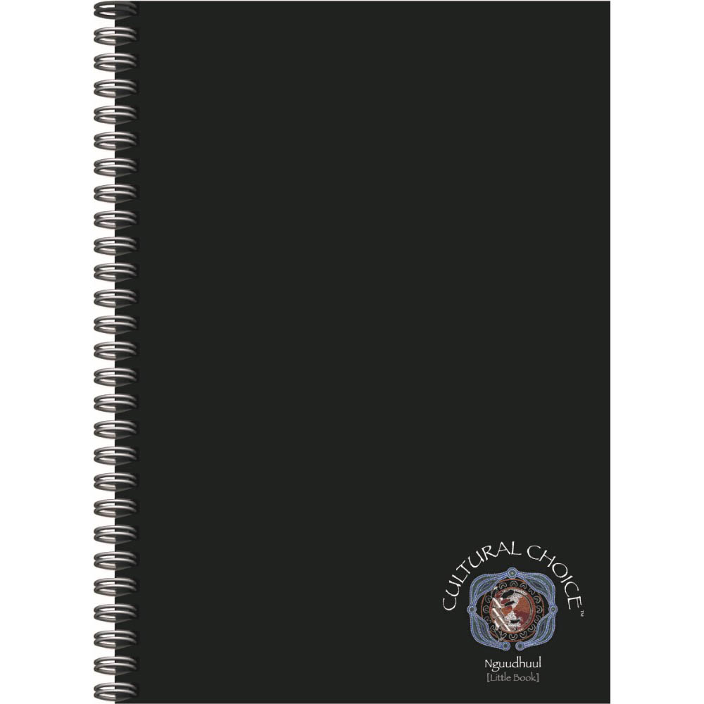 Image for CULTURAL CHOICE NOTEBOOK HARD COVER 120 PAGE A5 BLACK from Total Supplies Pty Ltd