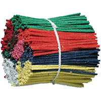 colorific pipe cleaners 150mm assorted pack 1000