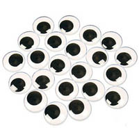 colorific round moving eyes 25mm pack 100
