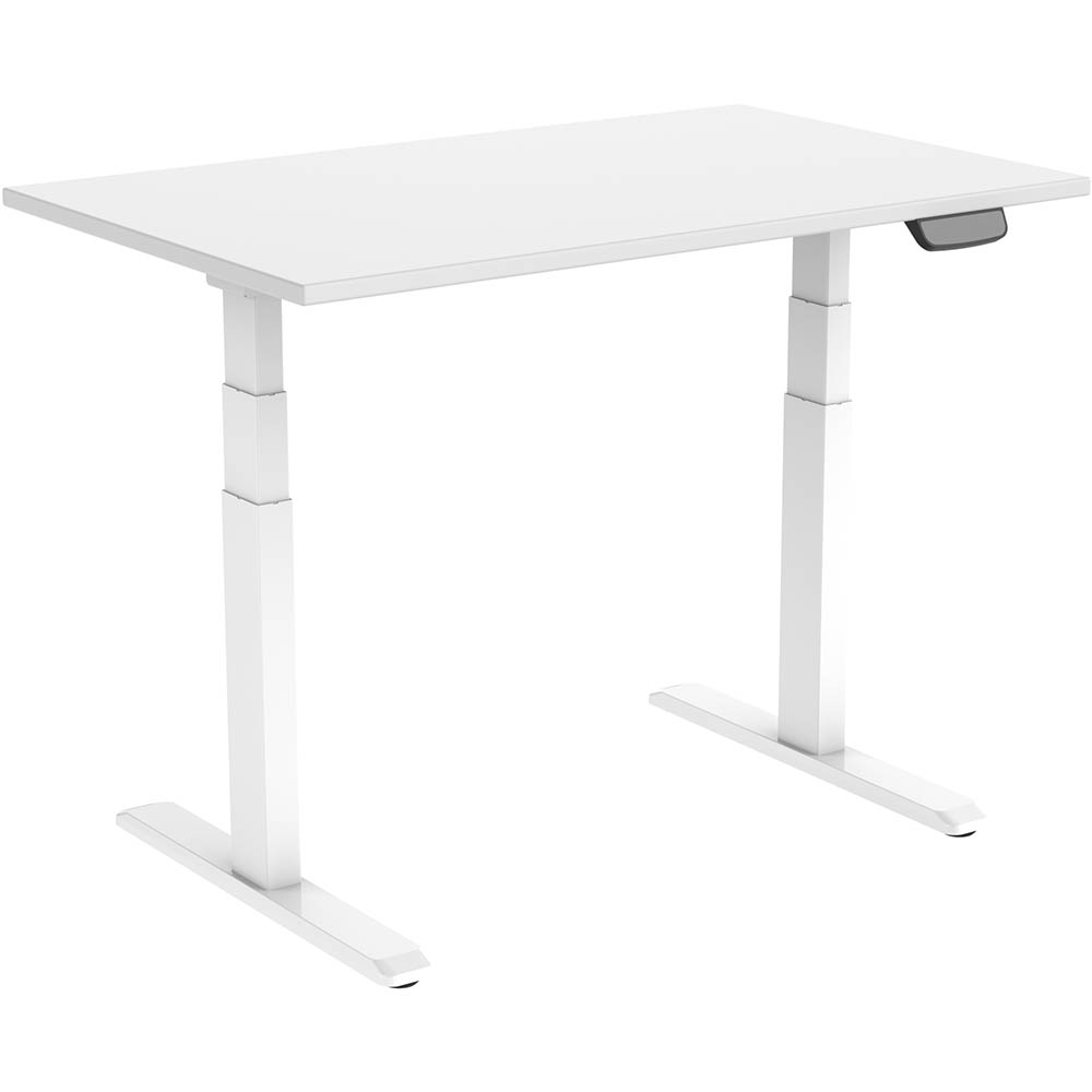 Image for ERGOVIDA EED-623D ELECTRIC SIT-STAND DESK 1500 X 750MM WHITE/WHITE from Office Products Depot