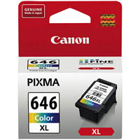 canon cl646xl ink cartridge high yield colour