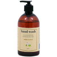clean plus hand wash honey and pear 500ml carton 12