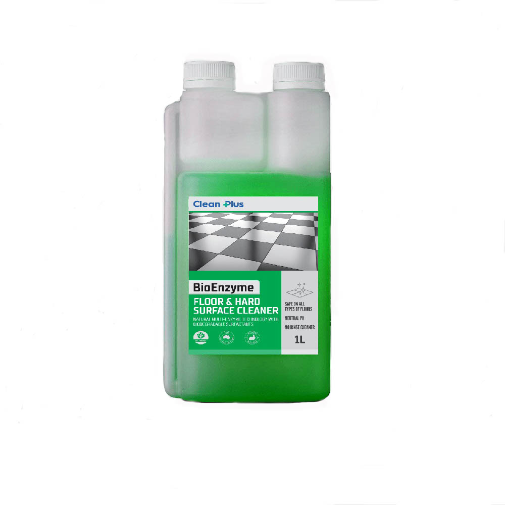 Image for CLEAN PLUS BIOENZYME FLOOR AND HARD SURFACE CLEANER 1 LITRE from MOE Office Products Depot Mackay & Whitsundays