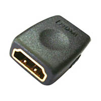 comsol cable adapter hdmi female to hdmi female black