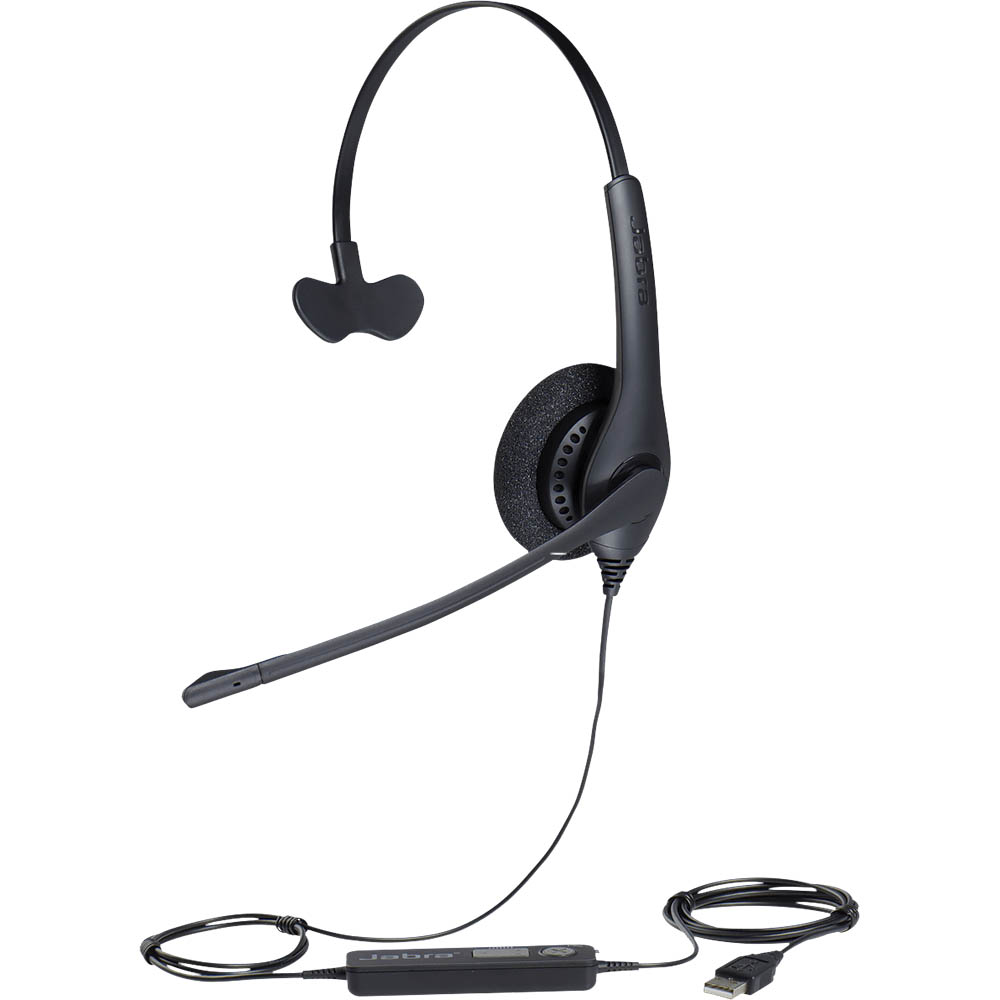 Image for JABRA BIZ 1500 MONO USB CORDED HEADSET from Ross Office Supplies Office Products Depot