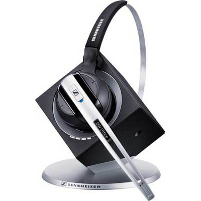 Image for SENNHEISER IMPACT DW OFFICE ML WIRELESS DECT HEADSET, SINGLE-SIDED WITH BASE STATION from Ross Office Supplies Office Products Depot