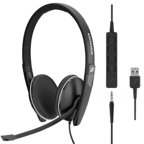 Image for SENNHEISER ADAPT SC 165 USB DOUBLE-SIDED HEADSET from MOE Office Products Depot Mackay & Whitsundays