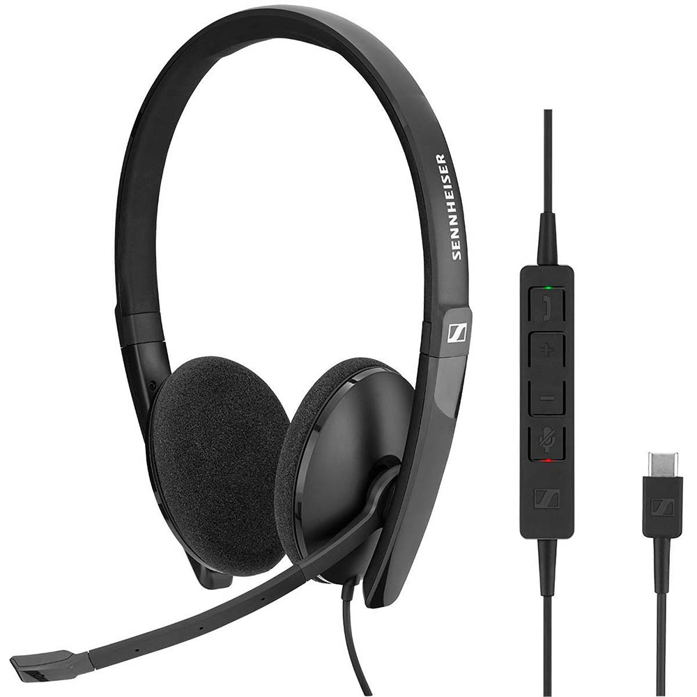 Image for SENNHEISER ADAPT SC 160 USB-C DOUBLE-SIDED HEADSET from MOE Office Products Depot Mackay & Whitsundays