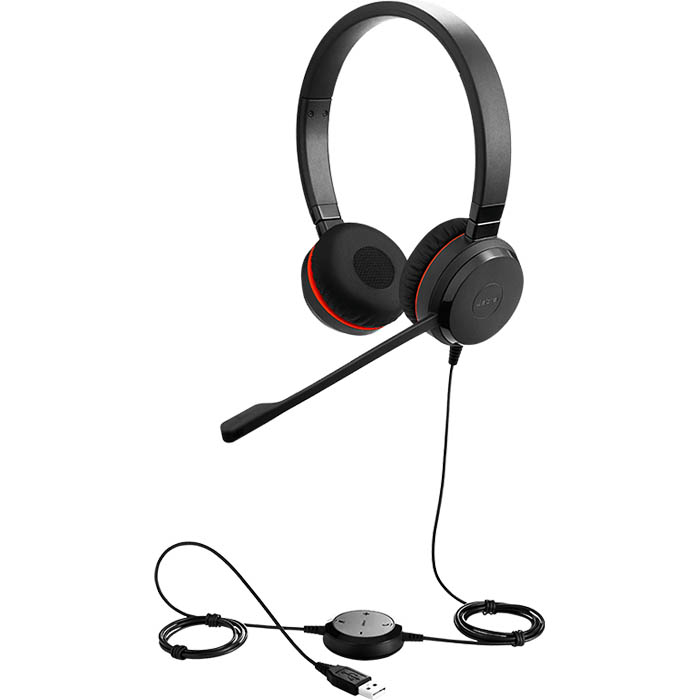 Image for JABRA EVOLVE 30 II UC STEREO HEADSET from MOE Office Products Depot Mackay & Whitsundays