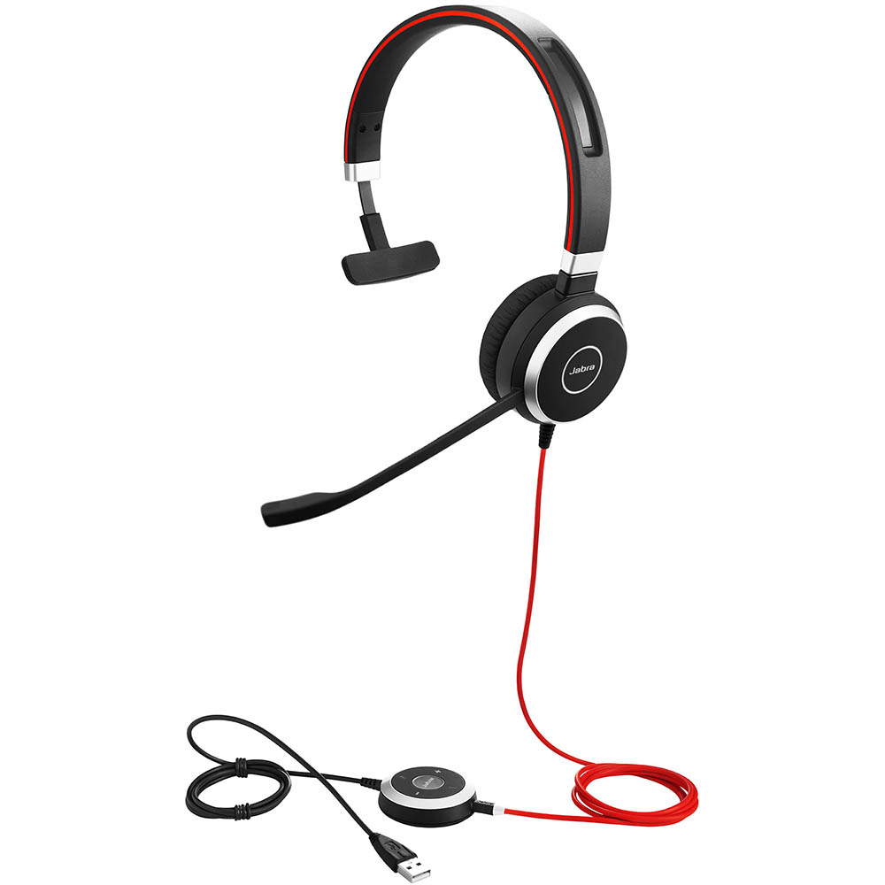 Image for JABRA EVOLVE 40 MONO USB CORDED HEADSET from Office Products Depot Gold Coast