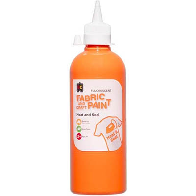 Image for EDUCATIONAL COLOURS FLUORESCENT CRAFT PAINT 500ML ORANGE from Office Products Depot Gold Coast