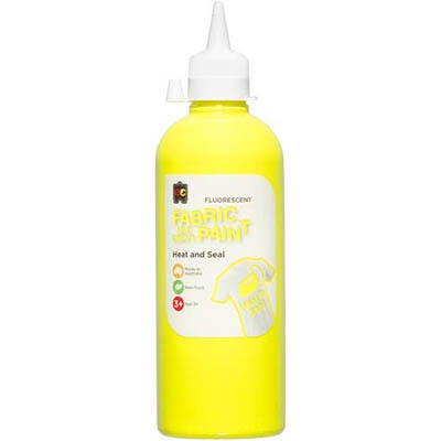Image for EDUCATIONAL COLOURS FLUORESCENT CRAFT PAINT 500ML YELLOW from Office Products Depot Gold Coast