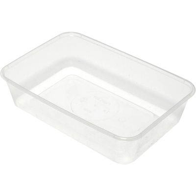 Image for CAPRI MICROWAVABLE CONTAINERS RECTANGLE 500ML PACK 50 from Margaret River Office Products Depot