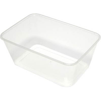 Image for CAPRI MICROWAVABLE CONTAINERS RECTANGLE 950ML PACK 50 from Office Products Depot Gold Coast