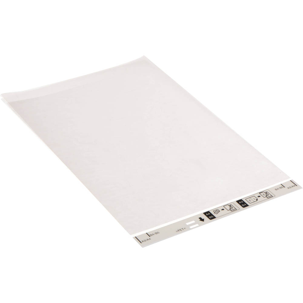 Image for BROTHER CS-A3301 SCANNER DOCUMENT CARRIER SHEET TRANSPARENT PACK 5 from Premier Stationers Office Products Depot