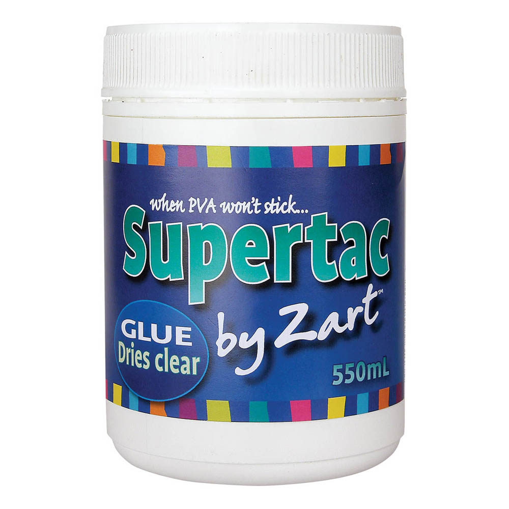 Image for ZART SUPERTAC GLUE 550ML from MOE Office Products Depot Mackay & Whitsundays