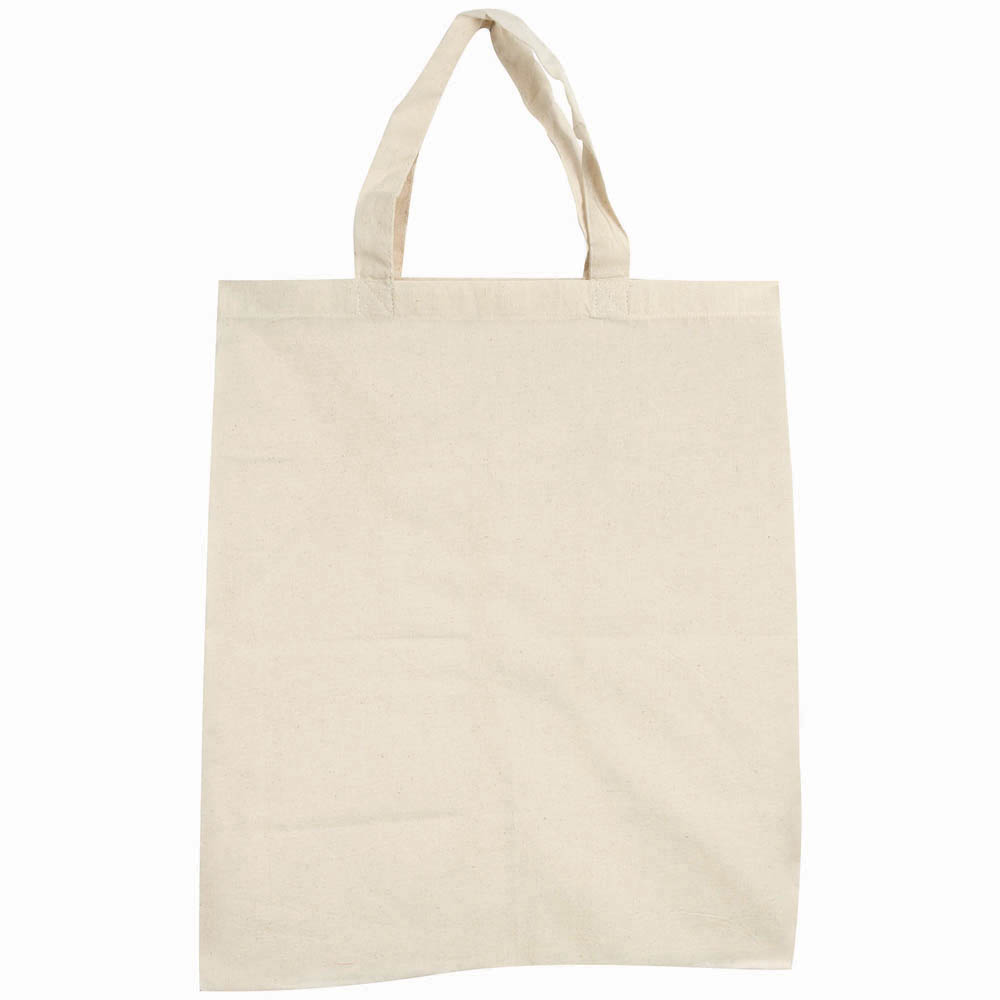 Image for ZART CALICO BAG WITH HANDLES 350 X 450MM PACK 10 from Total Supplies Pty Ltd