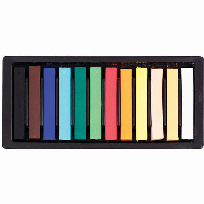 Image for MUNGYO SOFT PASTEL ASSORTED PACK 12 from Ross Office Supplies Office Products Depot