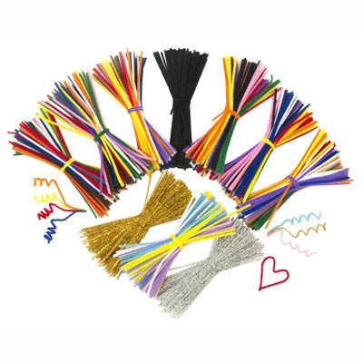 Image for EDUCATIONAL COLOURS CHENILLE STEMS 300MM ASSORTED PACK 1000 from Total Supplies Pty Ltd