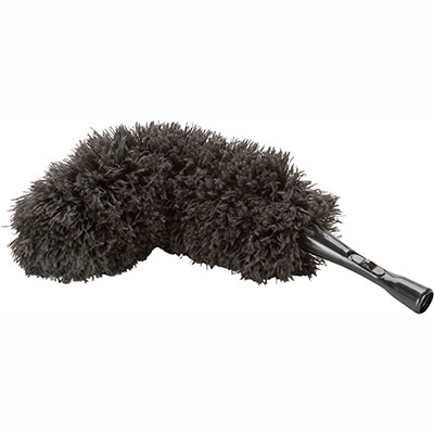 Image for CLEANLINK DUSTER MICROFIBRE HEAD BENDABLE BLACK from Barkers Rubber Stamps & Office Products Depot