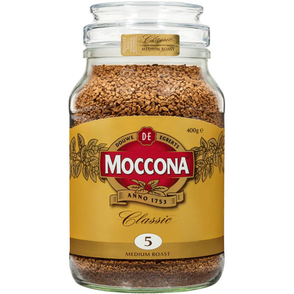 Image for MOCCONA CLASSIC INSTANT COFFEE MEDIUM ROAST 400G JAR from MOE Office Products Depot Mackay & Whitsundays
