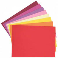 colourful days colourboard 200gsm a4 assorted warm pack 50