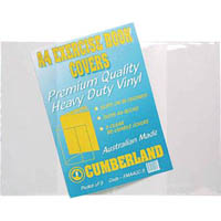 cumberland book covers a4 clear pack 25
