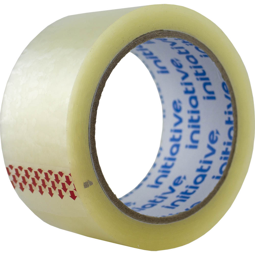 Image for INITIATIVE PACKAGING TAPE POLYPROPYLENE 48MM X 75M CLEAR from MOE Office Products Depot Mackay & Whitsundays