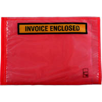 cumberland packaging envelope invoice enclosed 165 x 115mm red box 1000