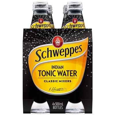 Image for SCHWEPPES TONIC WATER BOTTLE 300ML CARTON 24 from Office Products Depot Gold Coast