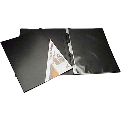 Image for COLBY DISPLAY BOOK INSERT COVER REFILLABLE 20 POCKET A3 BLACK from Margaret River Office Products Depot