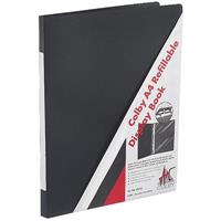 COLBY P-249A Quick Transfer Refillable Display Book A4 Black