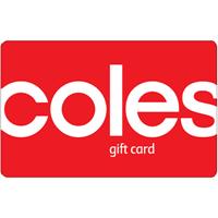 coles gift card - $50 (21200 points required)