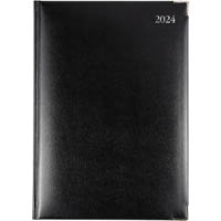 collins management 149.b99 diary day to page a4 black leather
